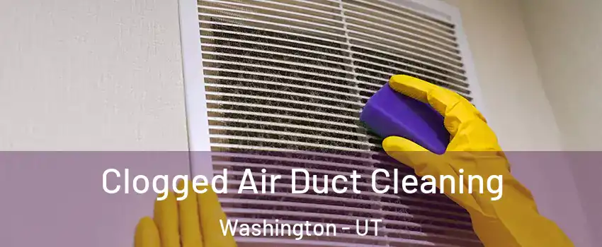  Clogged Air Duct Cleaning Washington - UT