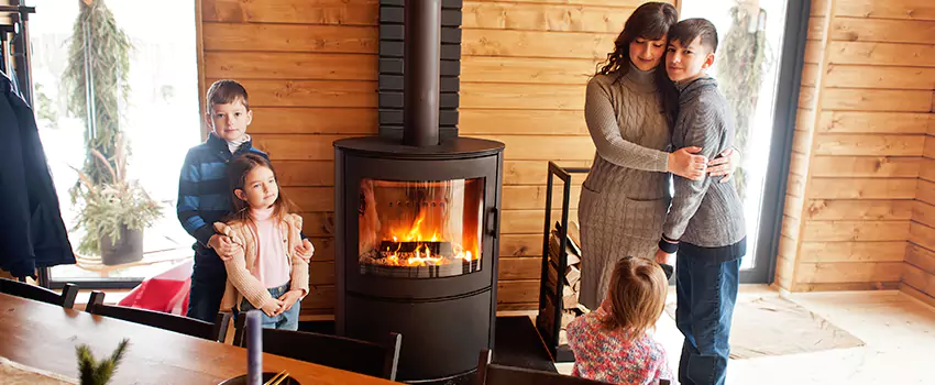 Morso Cast Iron Fireplace Insert Installation in Washington, Utah