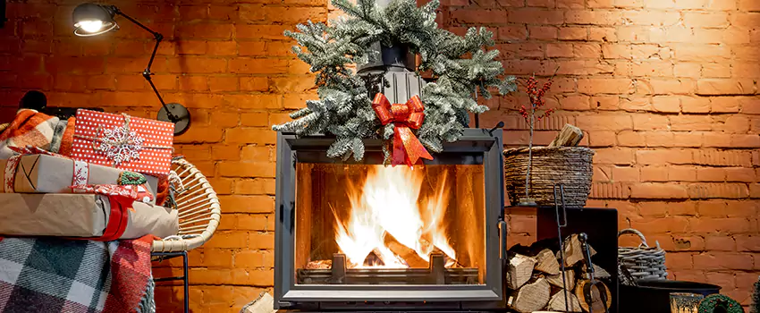 Travis Industries Linear Gas Fireplace Installation in Washington, Utah
